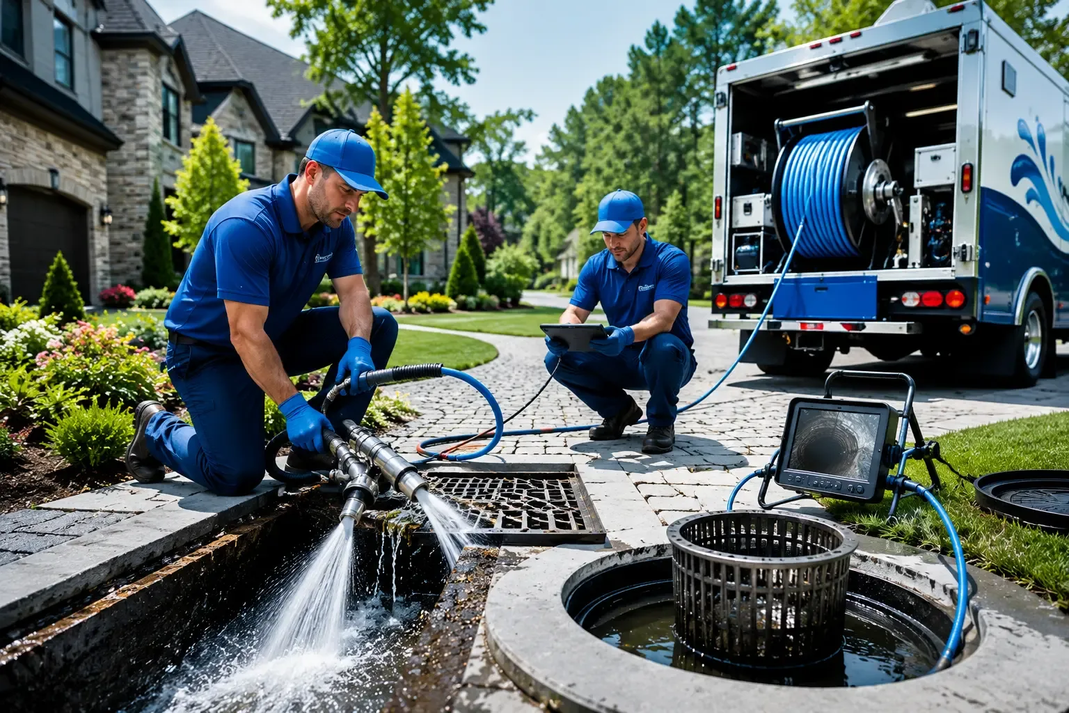 Local outdoor drain cleaning professionals in Damascus, PA