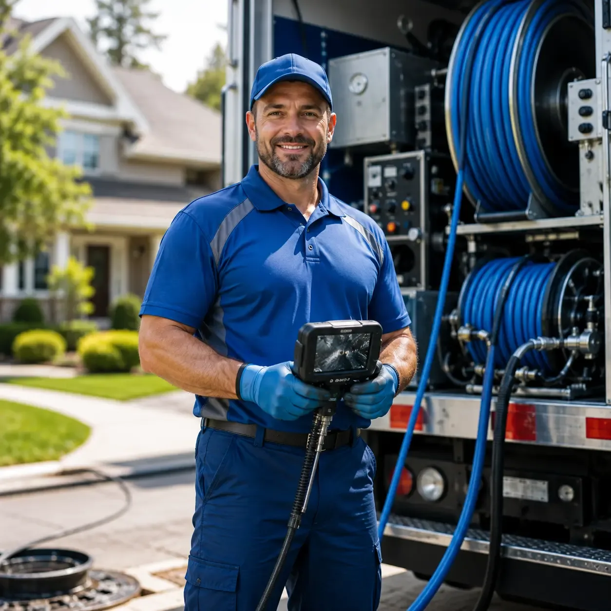 Local outdoor drain cleaning specialists in Damascus, PA